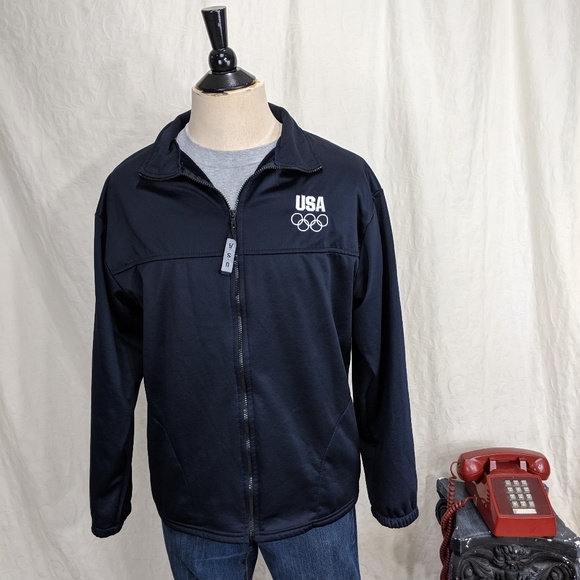 USA Olympic Other - USA Olympics Navy Blue Zip-Up Jacket